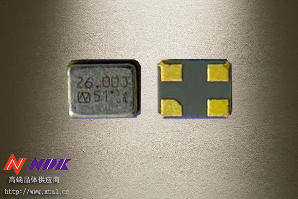 26MHz晶振 2016封装 NX2016SA-26MHZ-EXS00A-CS08835 8PF 15PPM NDK晶振
