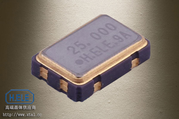 25MHz有源晶振 SSI025000E3CH HSO531S ±25ppm 3V~3.6V 加高晶振 5032封装