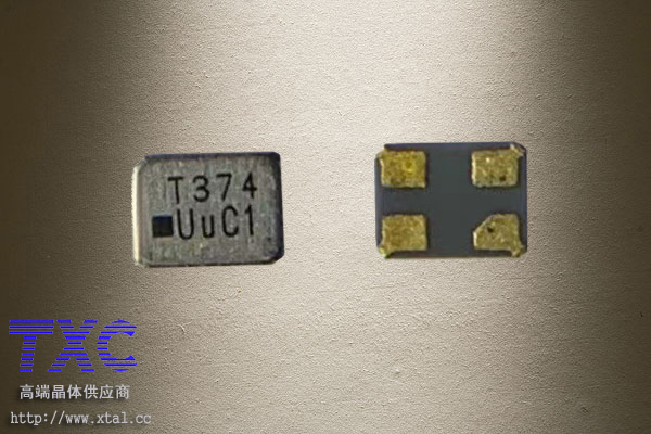 TXC晶振,37.4MHz贴片晶振,8Q37400007,1612晶振