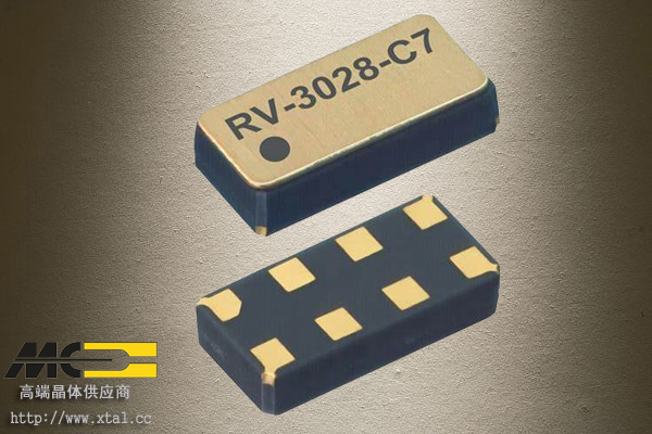 RV-3028-C7 32.768kHz 1ppm TA QC,32.768KHz实时RTC时钟模块.Micro晶振,微晶晶振