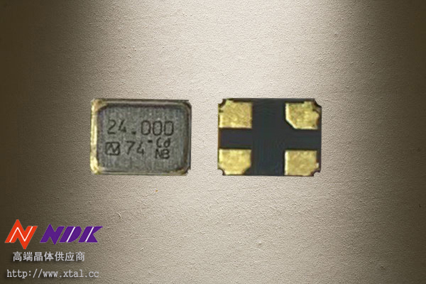 24MHz贴片晶振 2016封装 NX2016SA-24M-EXS00A-CS08891 6PF 10PPM NDK晶振
