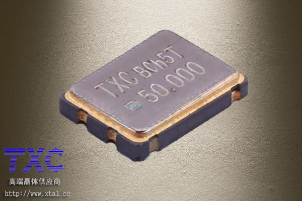 50MHz有源晶振,7W50000015,3.3V,25PPM,TXC工业级晶振,7050晶振